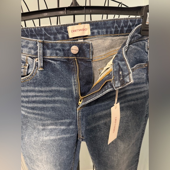 Driftwood Audrey Medium Dark wash jeans 27 Women’s blue denim pants Free People - Picture 10 of 12